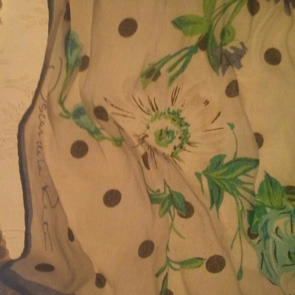 Floral Designer scarf